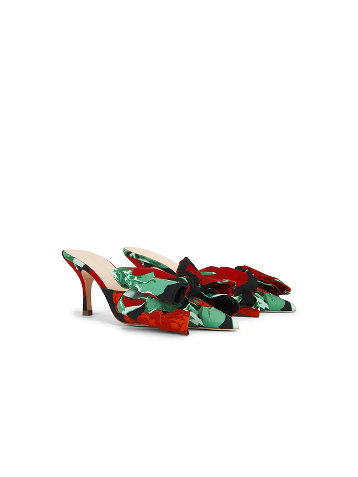 Loeffler Randall MARGOT ミュール - Red,Green. - 画像2