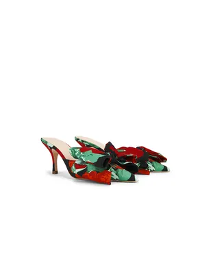 Loeffler Randall MARGOT ミュール - Red,Green. - サムネイル2
