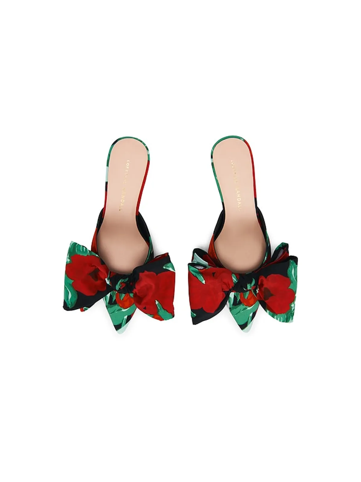Loeffler Randall MARGOT ミュール - Red,Green. - 画像4