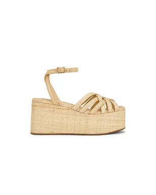 Loeffler Randall CHANNING プラットフォームサンダル - サムネイル1