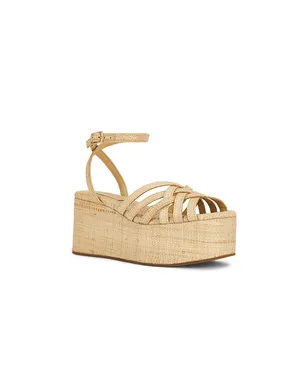 Loeffler Randall CHANNING プラットフォームサンダル - サムネイル2