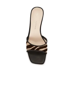 Loeffler Randall TAVIA ヒールサンダル - Black,Nude. - サムネイル4