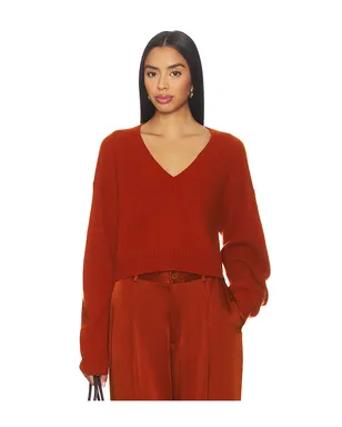 Lapointe セーター - Red, brown. - サムネイル1