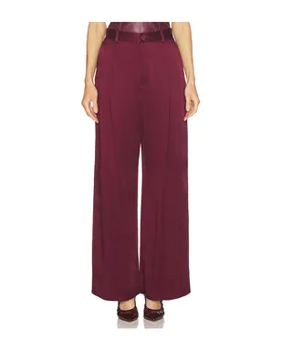 Lapointe SATIN PLEATED WIDE LEG パンツ - サムネイル1