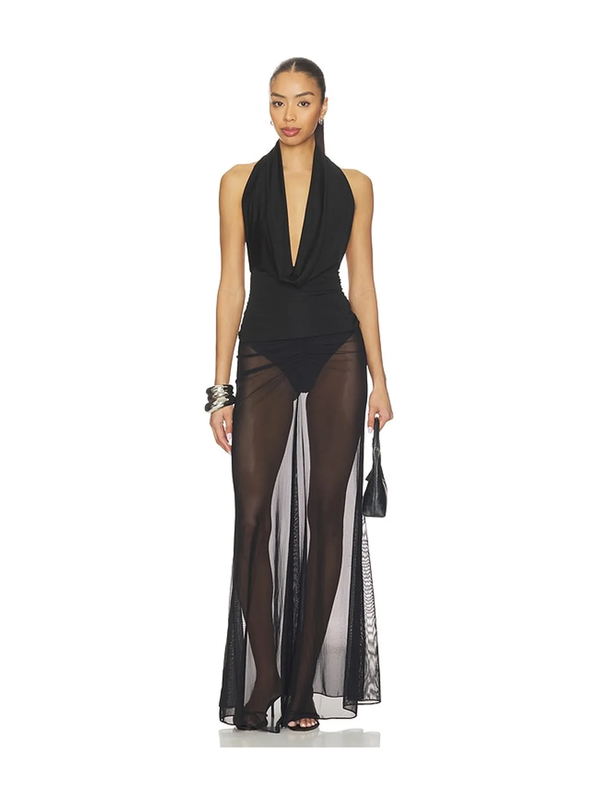 Lapointe RUCHED MAXI SKIRT スカート - 画像5