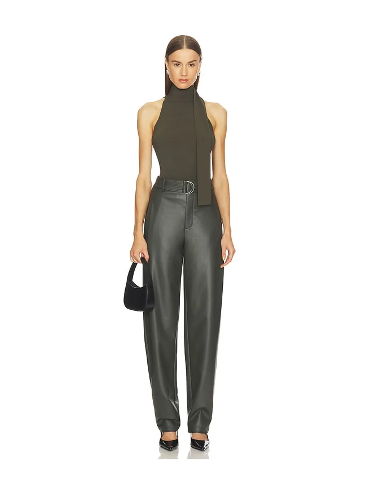 Lapointe VISCOSE HALTER トップ - 画像4