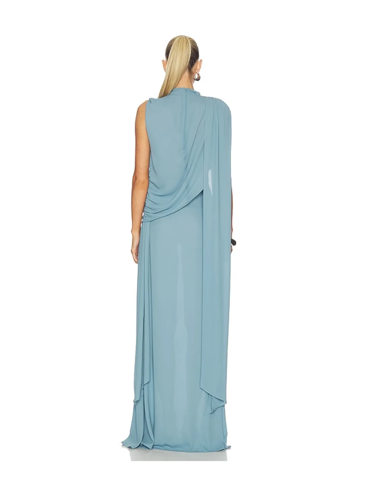 Lapointe DRAPED SCARF トップ - 画像4