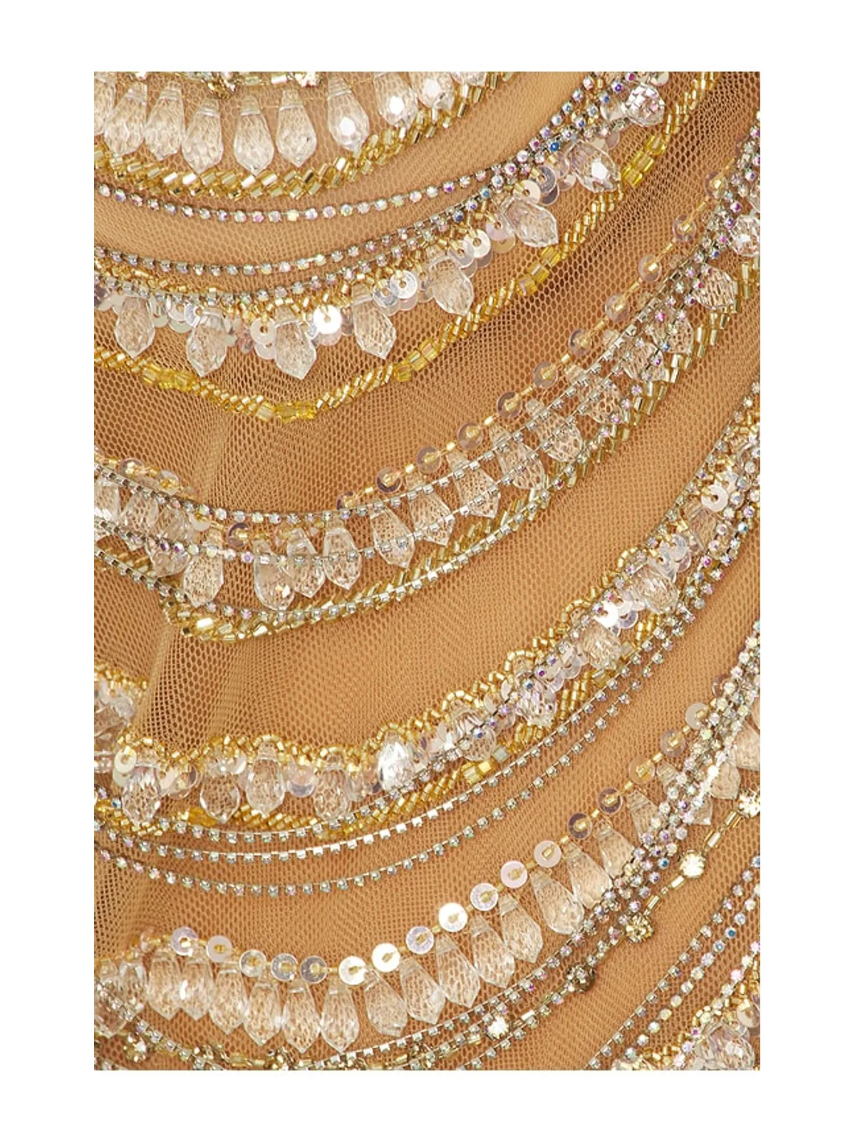 Lapointe DRAPED CRYSTAL EMBROIDERY トップ - 画像5