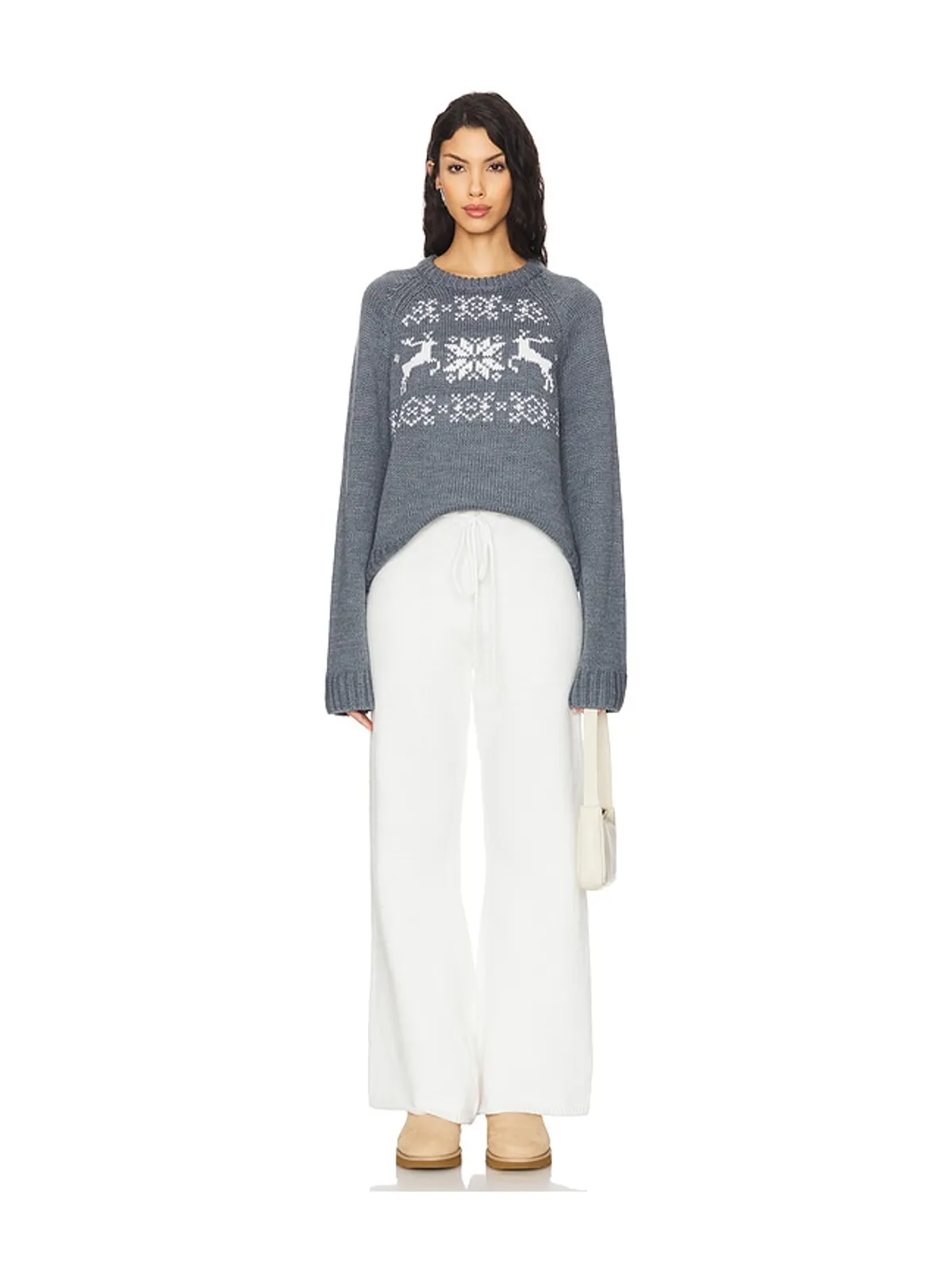 Lovers and Friends LEO セーター - Grey,White. - 画像4