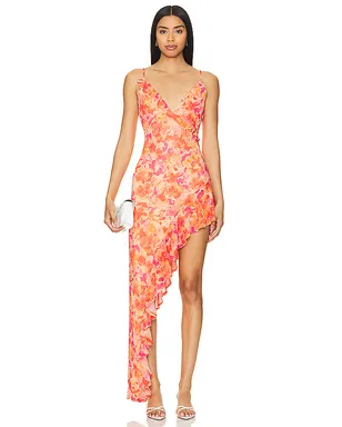 Lovers and Friends LILO ASYMMETRICAL MAXI ドレス - サムネイル1