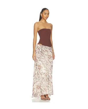 Lovers and Friends ANNELI ドレス - Beige,Brown. - サムネイル2
