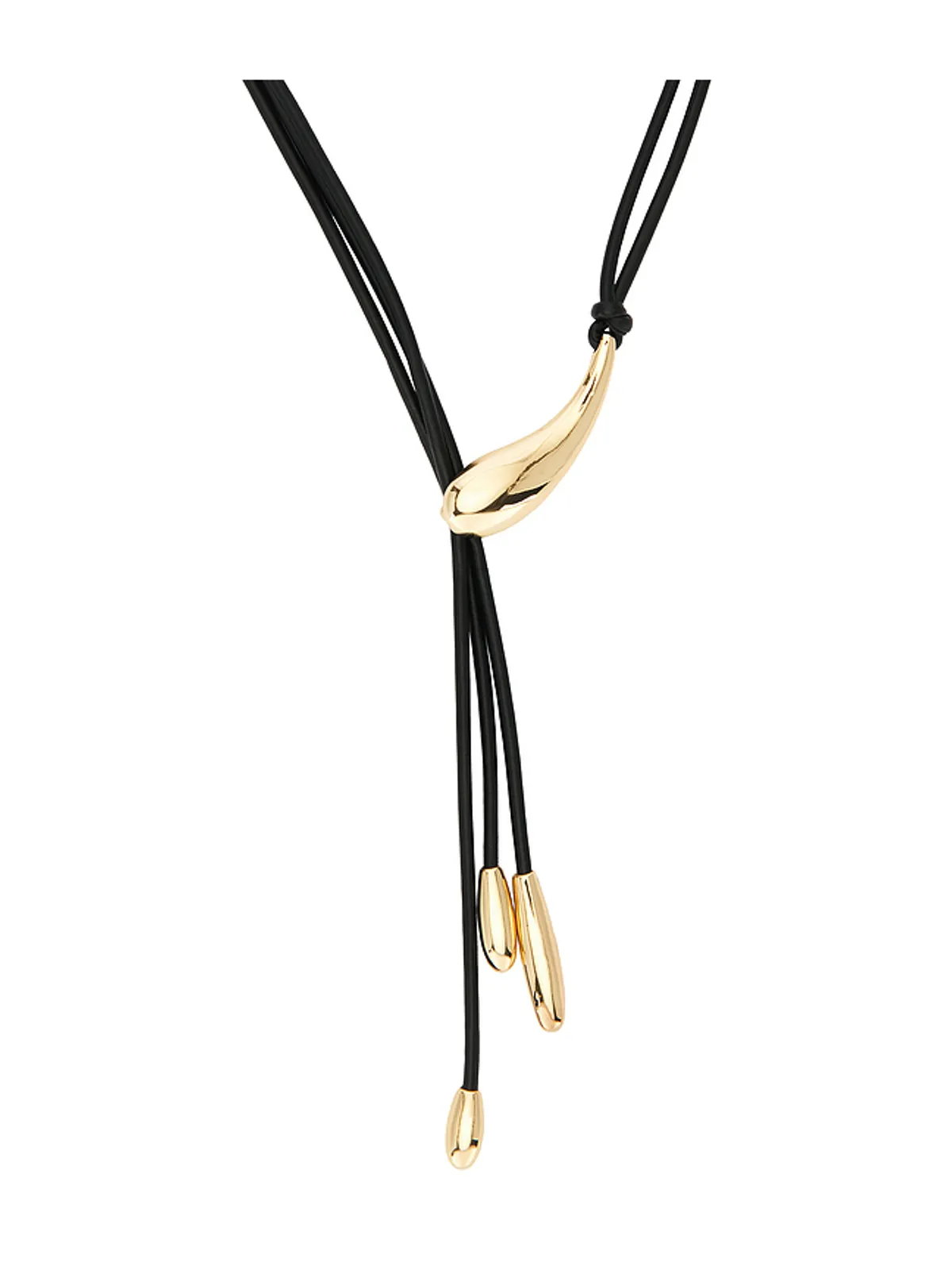 Lovers and Friends LILIA ネックレス - Black,Metallic Gold. - 画像2