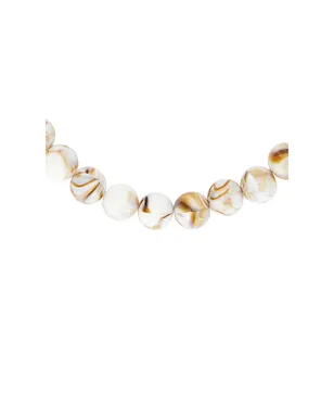 Lovers and Friends KARINA ネックレス - White,Brown. - サムネイル2