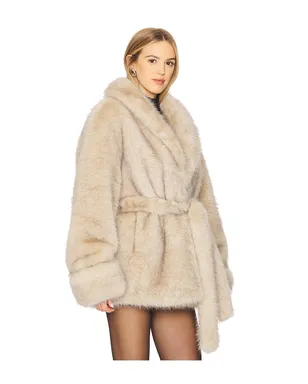 Lovers and Friends MARGOT FAUX FUR コート - サムネイル3