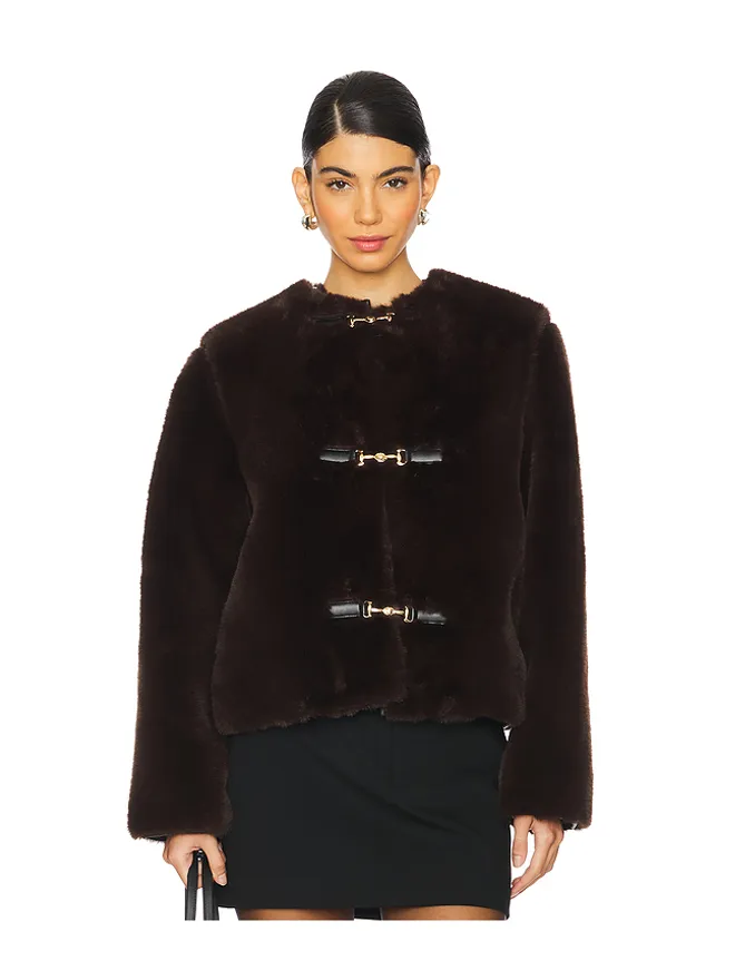 Lovers and Friends Lovers and Friends RHODA FAUX FUR ジャケットの商品画像