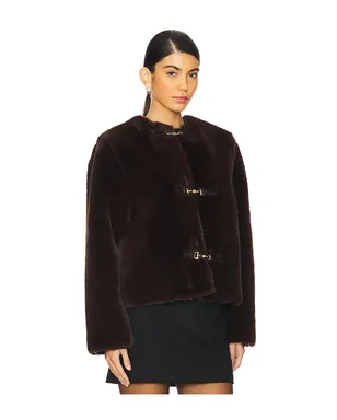 Lovers and Friends RHODA FAUX FUR ジャケット - サムネイル2