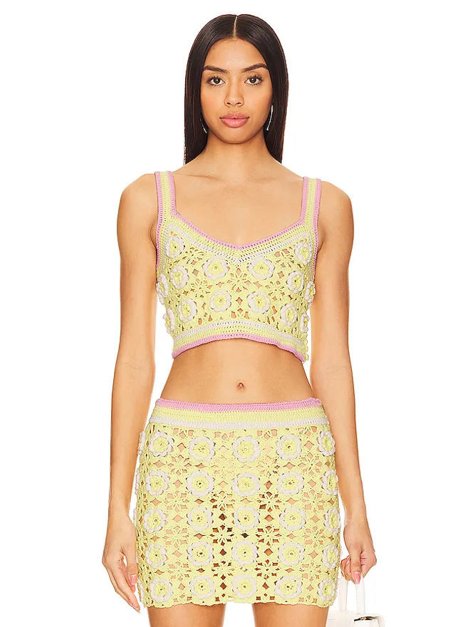 Lovers and Friends Lovers and Friends MEADOW CROCHET トップの商品画像
