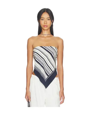 Lovers and Friends CARMEN トップ - Navy,White. - サムネイル1