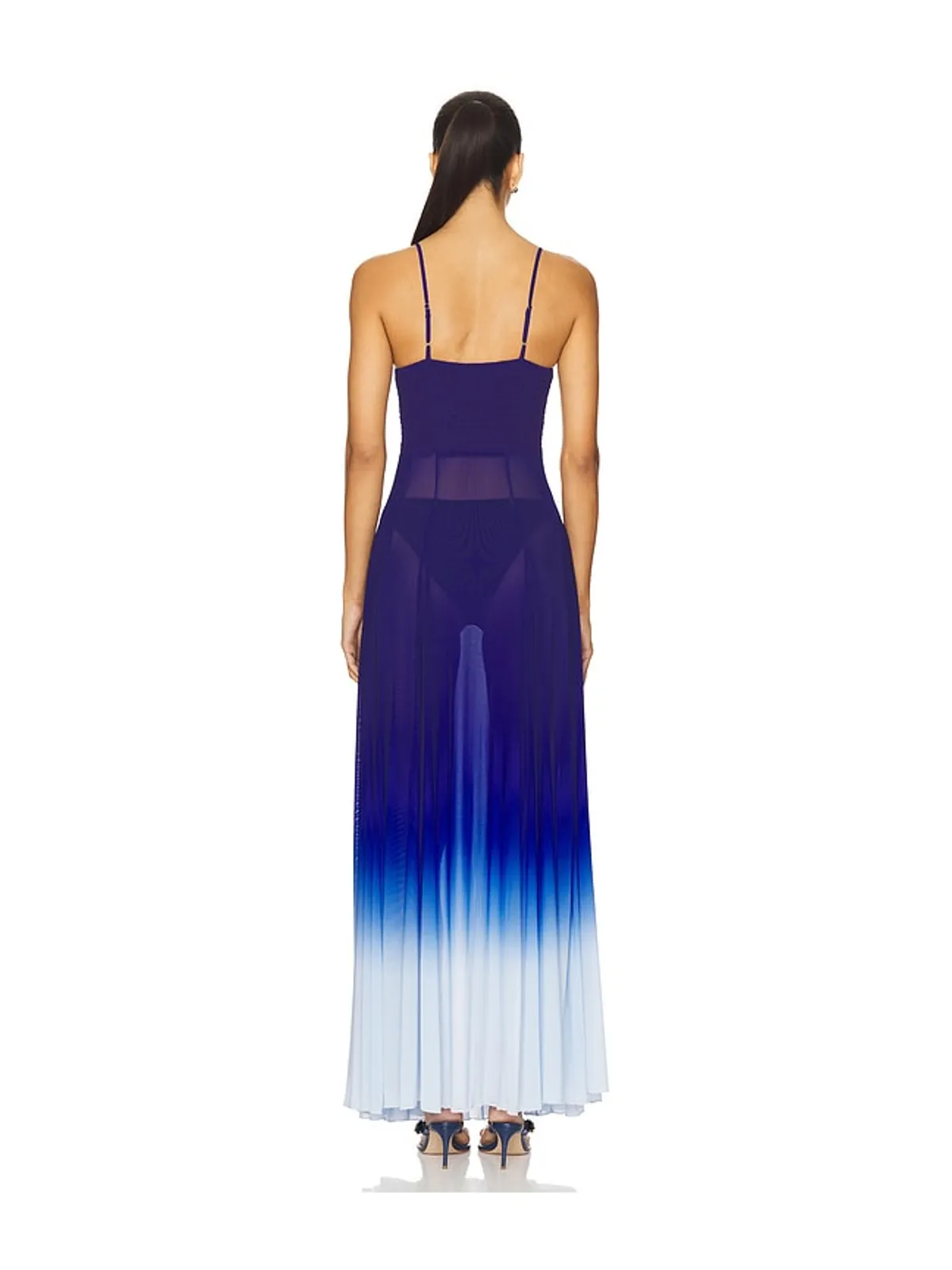 Leslie Amon TIMELESS OMBRE SEA ドレス - 画像3