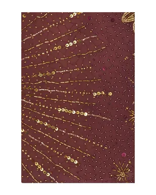 Leslie Amon DRESS ドレス - Brown,Metallic Gold. - サムネイル5