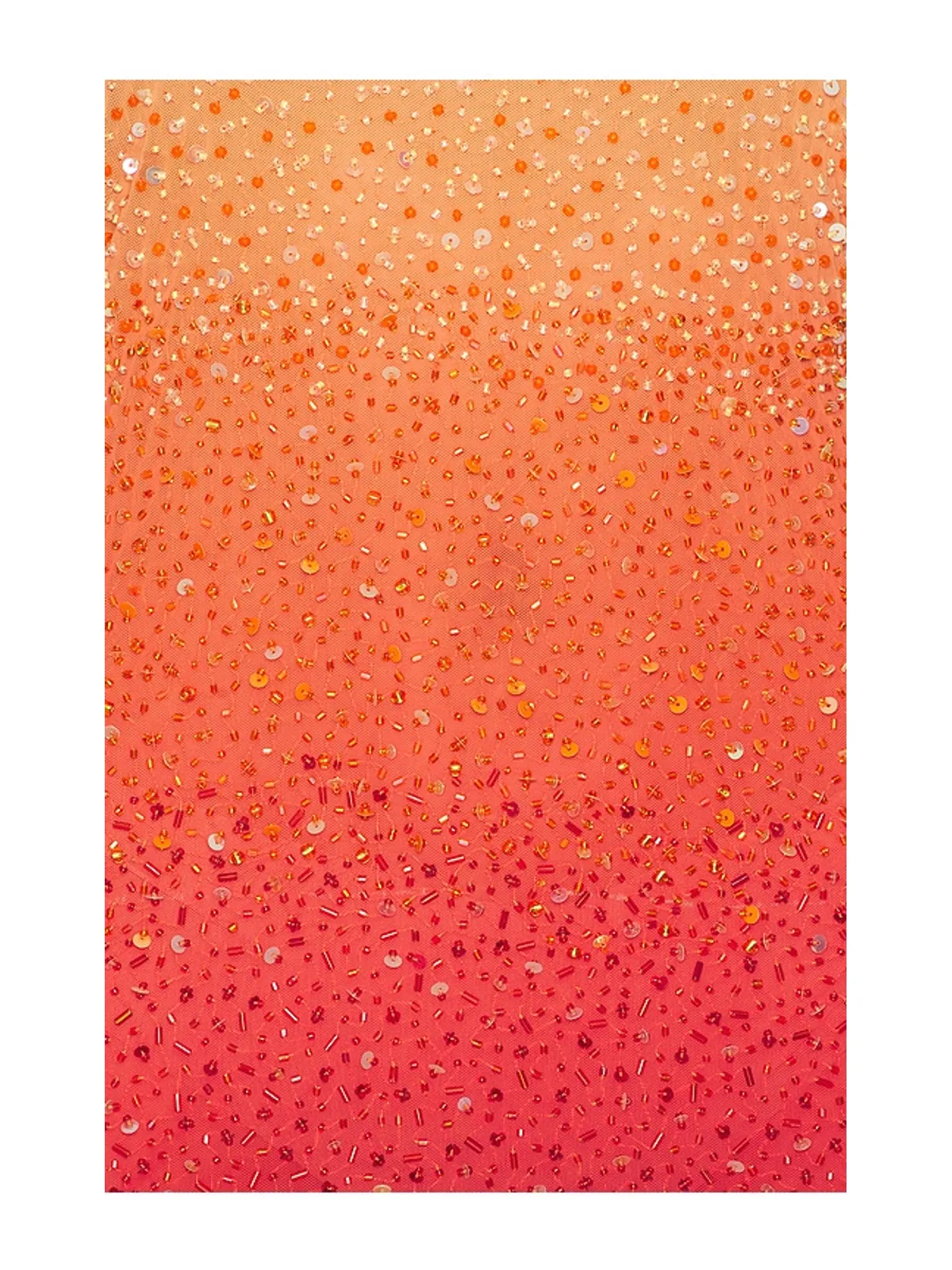 Leslie Amon SUNSET ドレス - Orange,Red. - 画像4