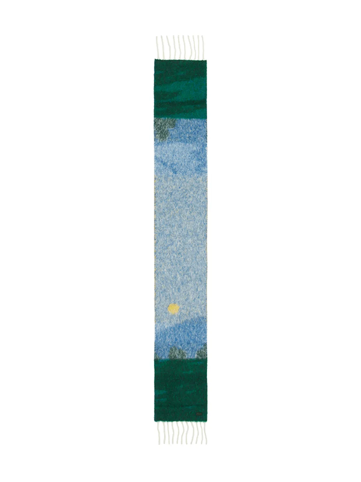 Lacoste MOUNTAIN GRAPHIC ロングスカーフ - 画像2