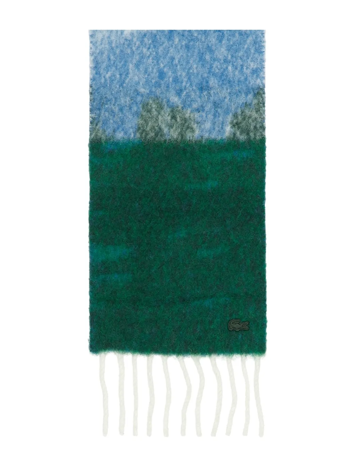 Lacoste MOUNTAIN GRAPHIC ロングスカーフ - 画像4