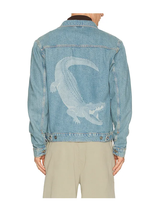 Lacoste Lacoste CROC デニムジャケットの商品画像