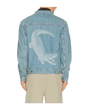 Lacoste CROC デニムジャケット - サムネイル1