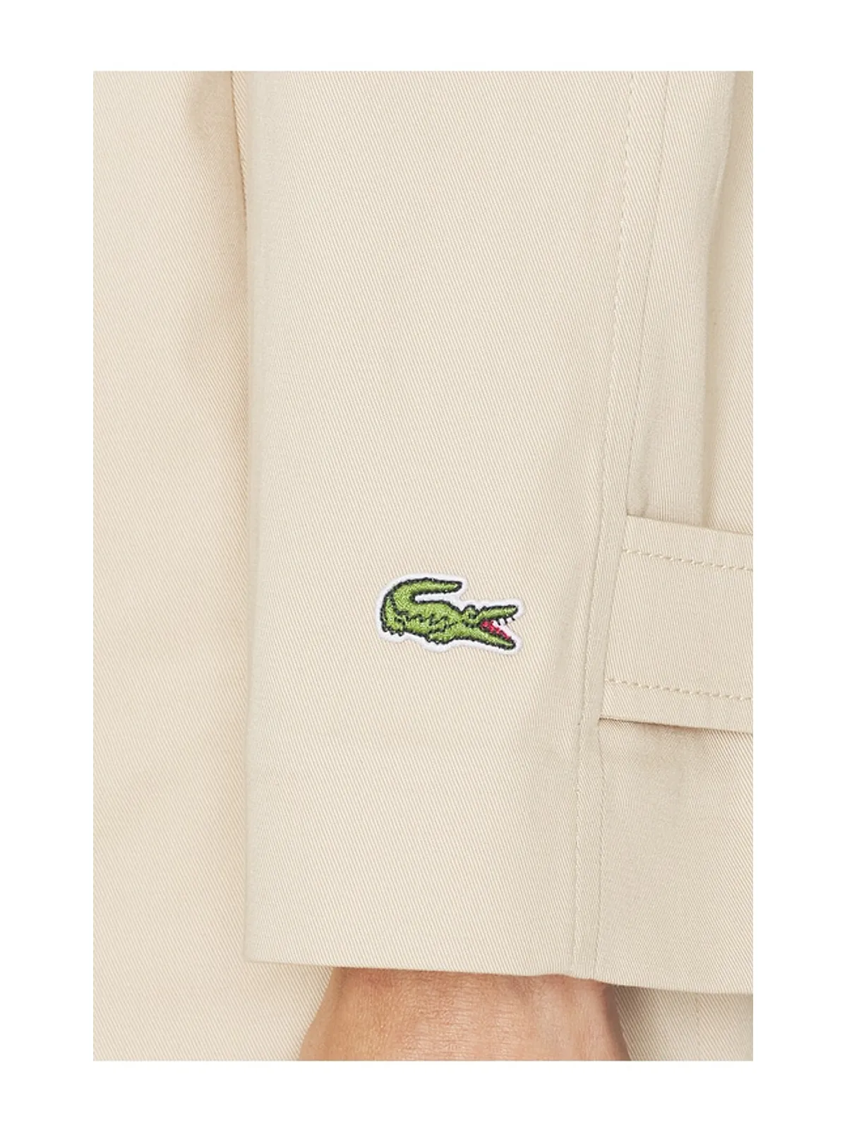 Lacoste オーバーサイズフィットトレンチ - 画像5