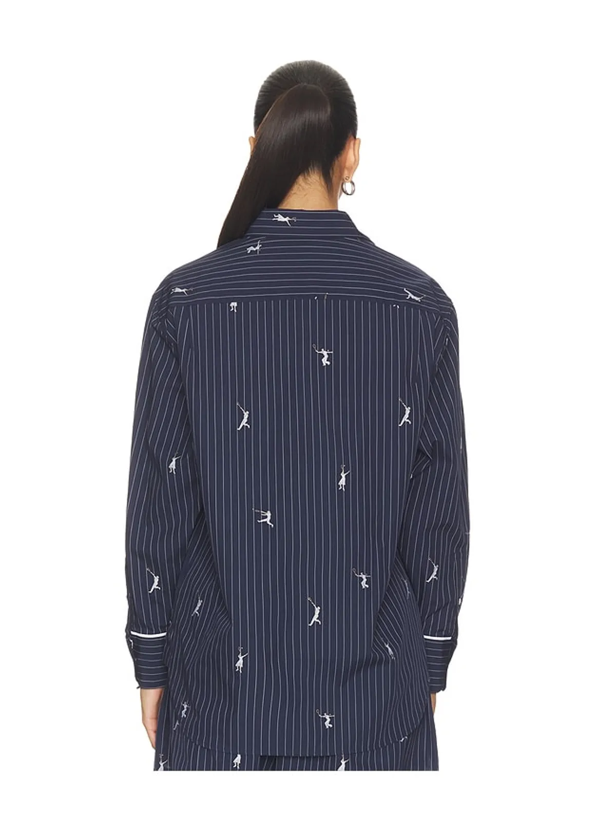 Lacoste Oversize Fit Jacquard Shirt - 画像3