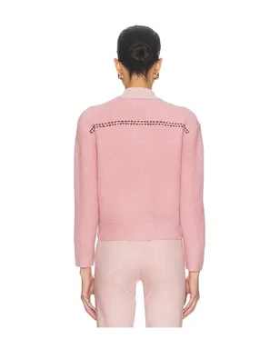 L'AGENCE POETRY ステッチクロップドカーディガン - サムネイル3