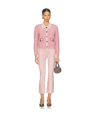 L'AGENCE POETRY ステッチクロップドカーディガン - サムネイル4