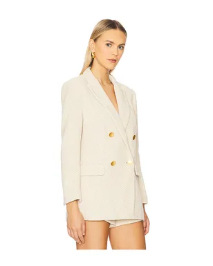 L'AGENCE RIVA ニットダブルブレストブレザー - サムネイル2