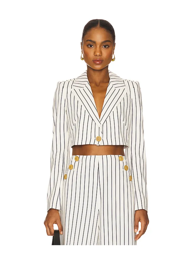 L'AGENCE L'AGENCE IZZIE クロップブレザーの商品画像