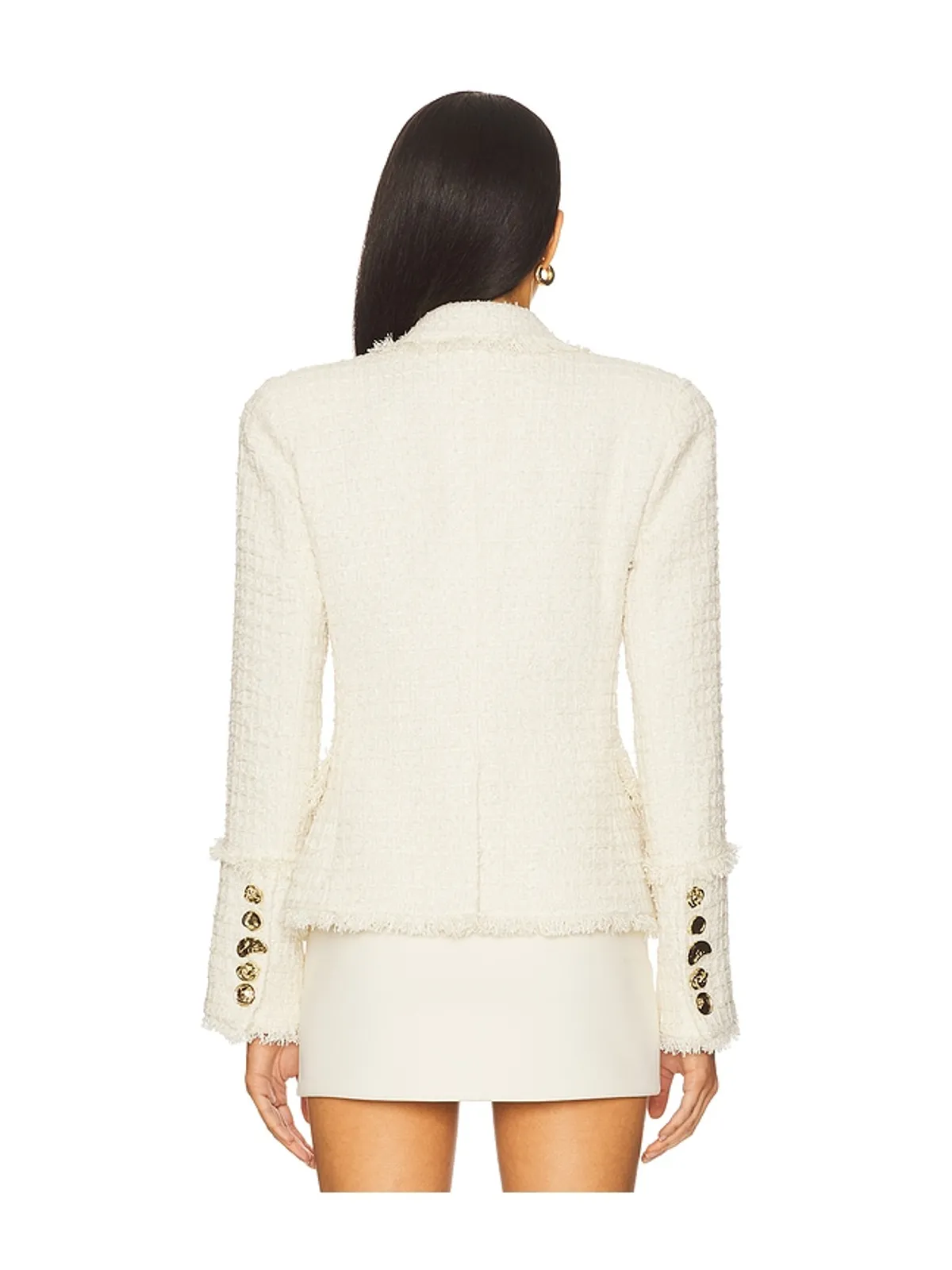 L'AGENCE Kaisley Blazer With Fray - 画像3