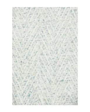 L'AGENCE JIA クロップド丈 七分袖 フリンジジャケット - Blue,Ivory. - サムネイル6