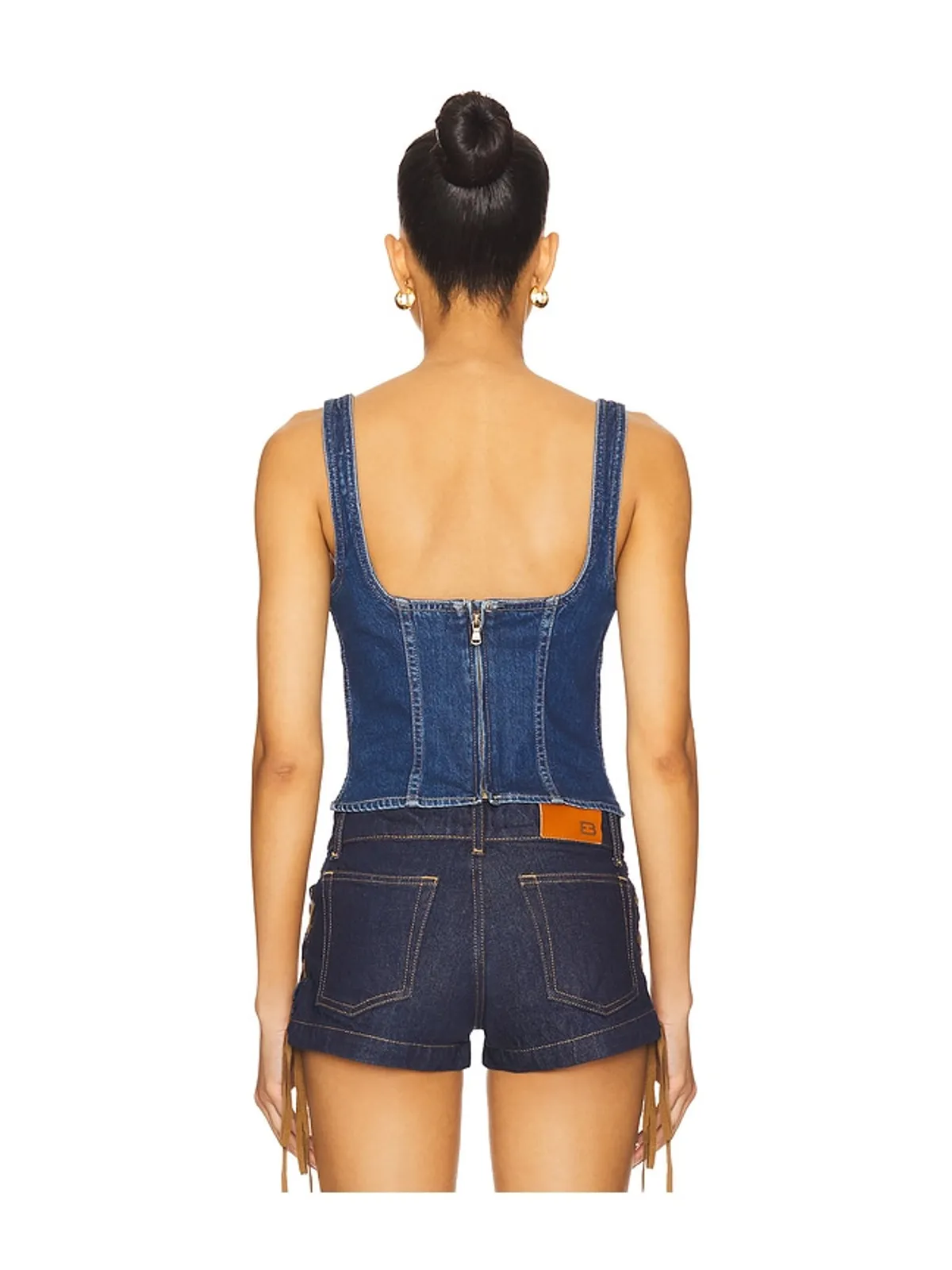 L'AGENCE Nayeli Corset Tank Top - 画像3