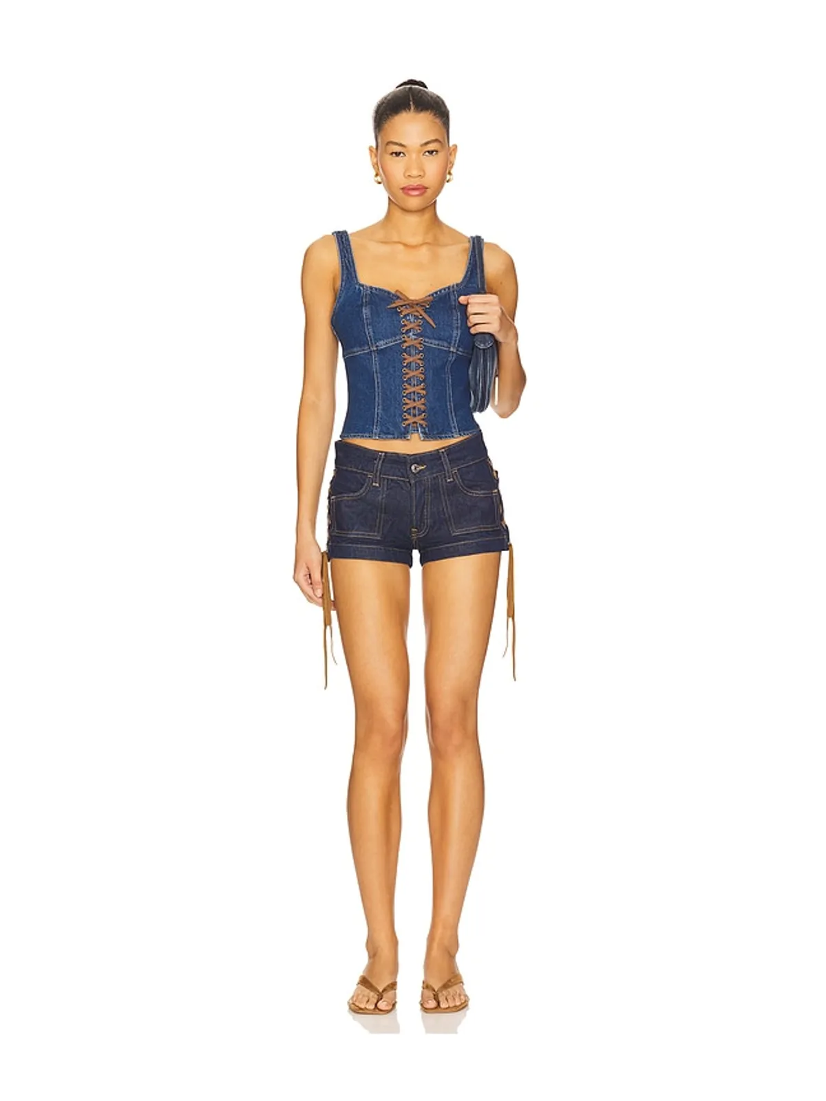 L'AGENCE Nayeli Corset Tank Top - 画像4