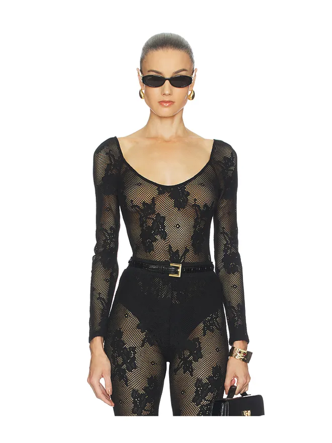 L'AGENCE L'AGENCE GWENDOLYN 長袖ボディスーツの商品画像