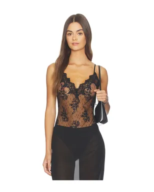L'AGENCE KAELITH LACE ボディスーツ - サムネイル1