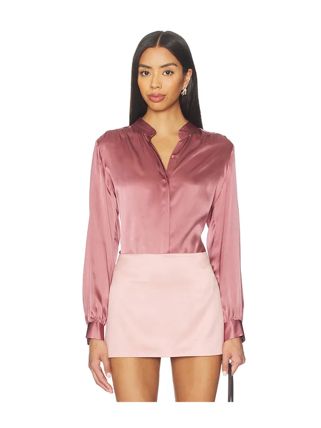 L'AGENCE L'AGENCE BIANCA バンド襟ドレスの商品画像