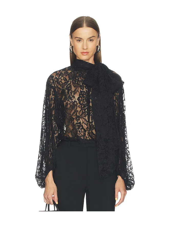 L'AGENCE L'AGENCE RHETT オーバーサイズブラウスの商品画像