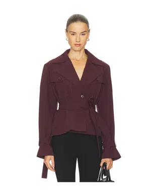 LAMARQUE QUINN CROPPED TRENCH コート - サムネイル1