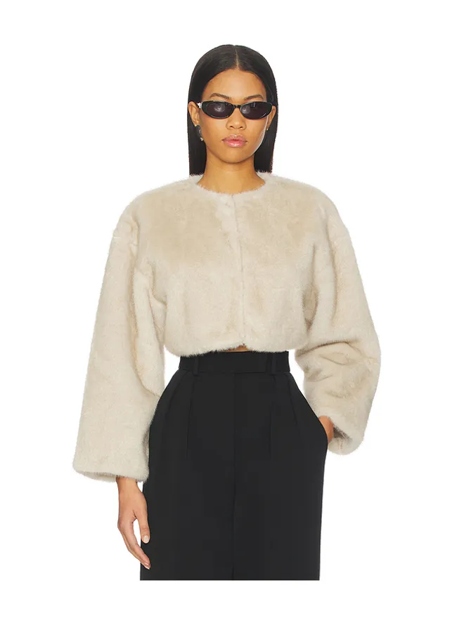 LAMARQUE LAMARQUE ROWDIE FAUX FUR ジャケットの商品画像
