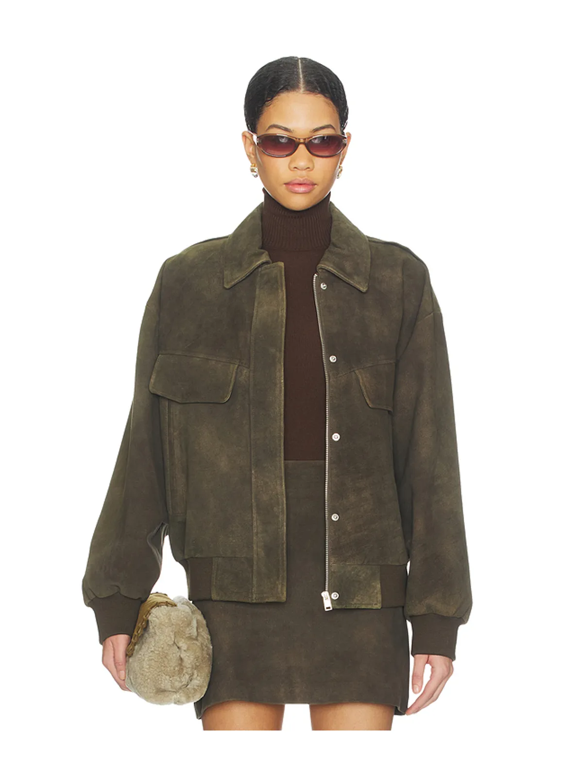 LAMARQUE TREVANNA SUEDE ジャケット - 画像1