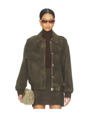 LAMARQUE TREVANNA SUEDE ジャケット - サムネイル1