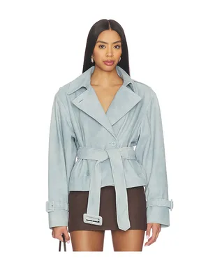 LAMARQUE DHANA CROPPED TRENCH コート - サムネイル1