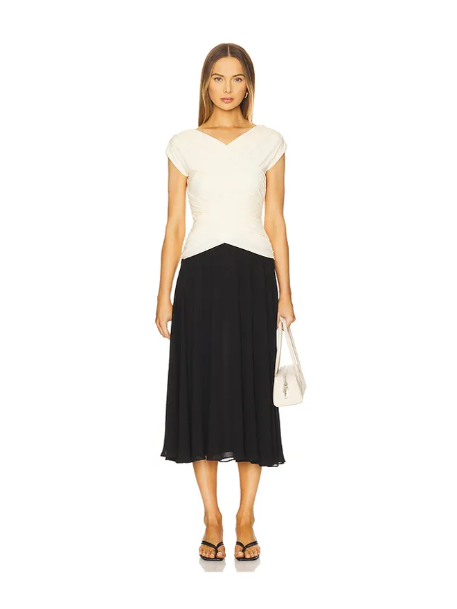 L'Academie L'Academie MIKAH ドレス - Black,Cream.の商品画像