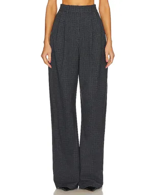 L'Academie HIGH WAIST PLEATED トラウザー - サムネイル1